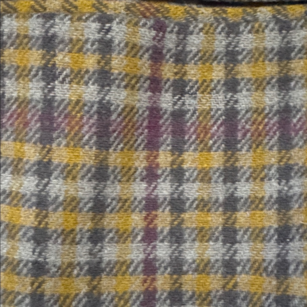 Vintage Tweed Blazer Donnybrook Brown Plaid Wool Jacket Size 10 - Picture 3 of 7